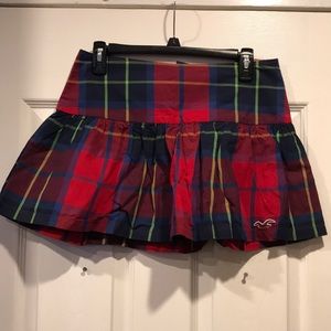 Hollister Plaid Skirt